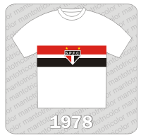 Camisa São Paulo FC 1978