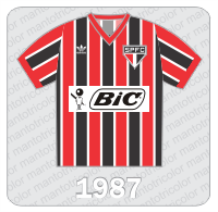 Camisa São Paulo FC 1987 - Adidas - BIC