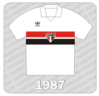 Camisa São Paulo FC 1987 - Adidas