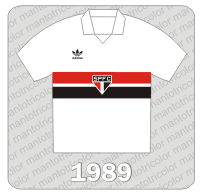 Camisa São Paulo FC 1989 - Adidas
