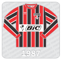 Camisa São Paulo FC 1987 - Adidas - BIC