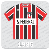 Camisa São Paulo FC 1985 - Adidas - Federal