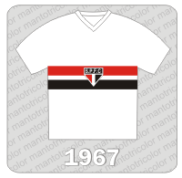 Camisa São Paulo FC 1967