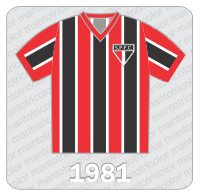 Camisa São Paulo FC 1981