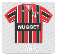 Camisa São Paulo FC 1986 - Adidas - Nugget