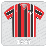 Camisa São Paulo FC 1987 - Adidas