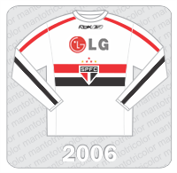 Camisa Protótipo São Paulo FC - 2006 - Reebok - LG