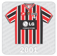 Camisa Protótipo São Paulo FC - 2001 - Penalty - LG