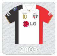 Camisa Torcedor São Paulo FC - Reebok - 2009 Retrô 1966