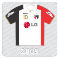 Camisa Torcedor São Paulo FC - Reebok - 2009 Retrô 1966