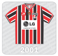 Camisa Protótipo São Paulo FC - 2001 - Penalty - LG