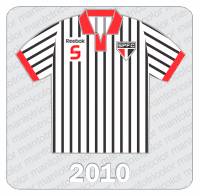 Camisa Torcedor São Paulo FC - Reebok - 2010