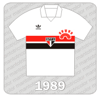 Camisa São Paulo FC 1989 - Adidas - KKT TV Japão