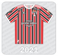 Camisa São Paulo FC 2021 - Adidas - Amazon Prime Video - Sportsbet.io