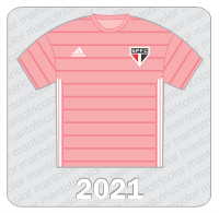 Camisa Torcedor São Paulo FC - Adidas - 2021 - Outubro Rosa