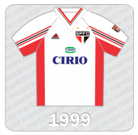 Camisa Protótipo São Paulo FC - 1999 - Adidas - Cirio