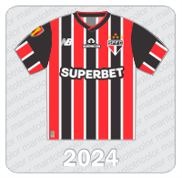 Camisa São Paulo FC 2024 - New Balance - Superbet - Patch FPF 2024