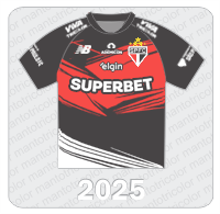 Camisa de Goleiro São Paulo FC - New Balance - 2025 - Superbet - Ademicon - Viva Tricolor - Elgin - Consórcio do São Paulo FC